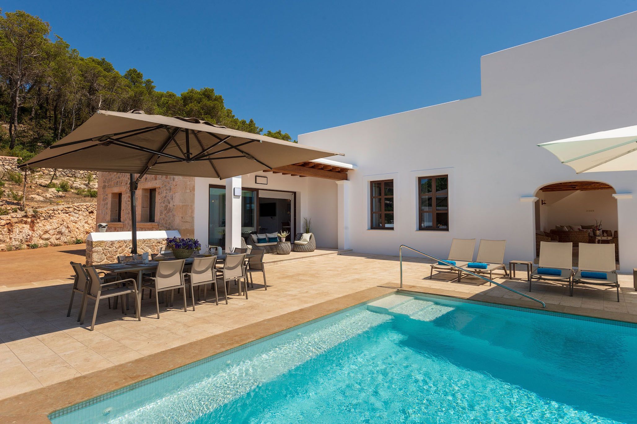 Celestial Villa Ibiza, near Santa Eularia in Ibiza, family villa in Ibiza