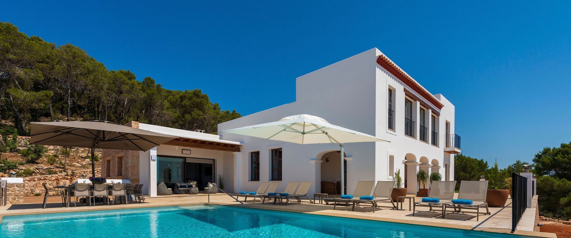 Celestial Villa Ibiza, near Santa Eularia in Ibiza, family villa in Ibiza